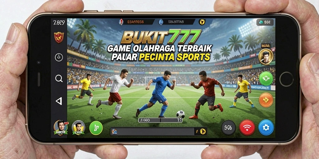 Tampilan gameplay BUKIT777 menampilkan aksi olahraga yang mendebarkan.