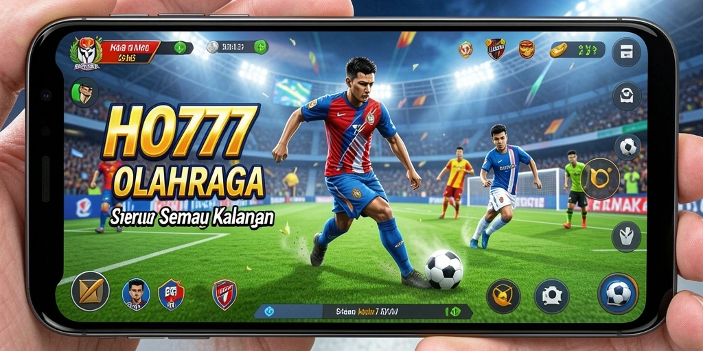 Screenshot gameplay HO777 yang menggambarkan aksi seru di lapangan.