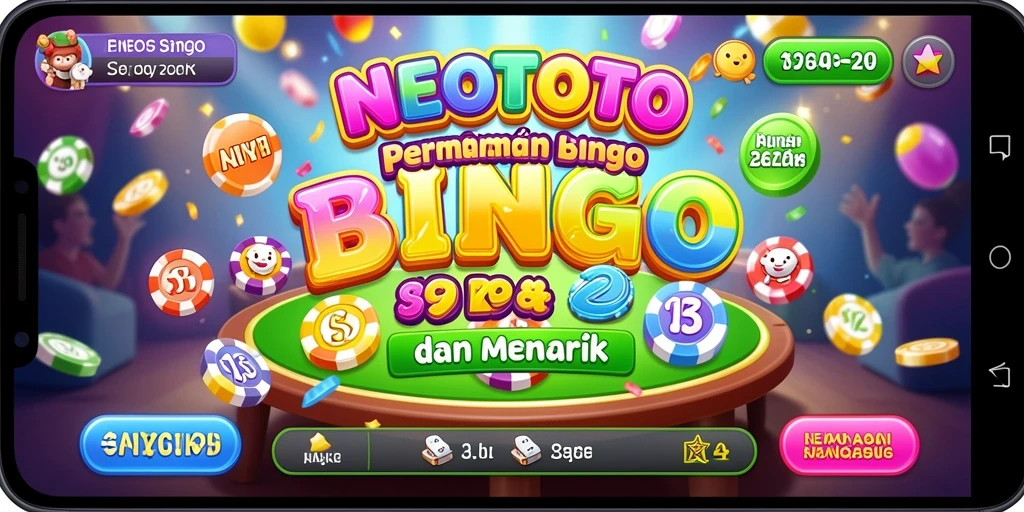 Tampilan menarik dalam gameplay Bingo NEOTOTO.