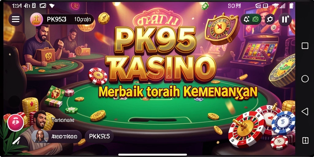 Tampilan menarik dari gameplay PK95 yang mendebarkan.