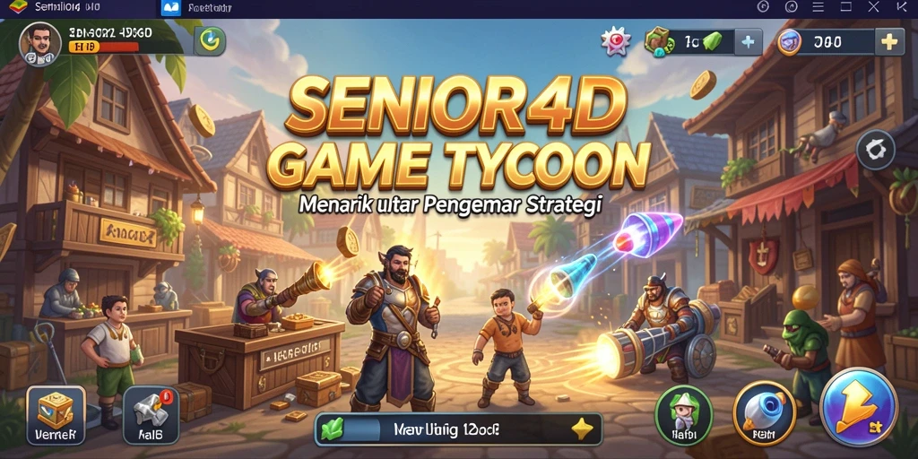 Tampilan gameplay <strong>SENIOR4D</strong> yang menarik dan penuh tantangan.